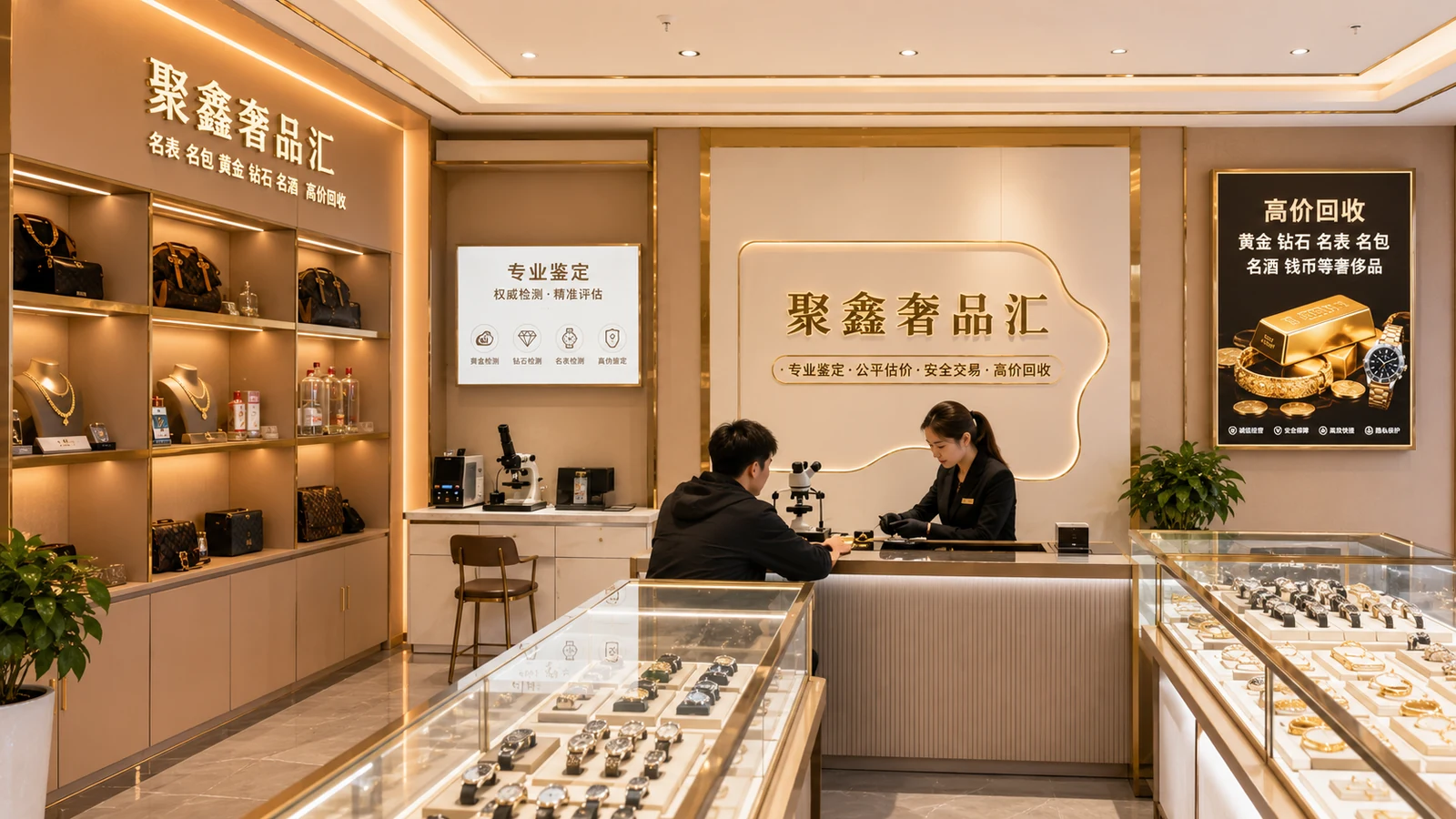 黄金、名表、名包能不能一起评估?一站式处理更省时间
